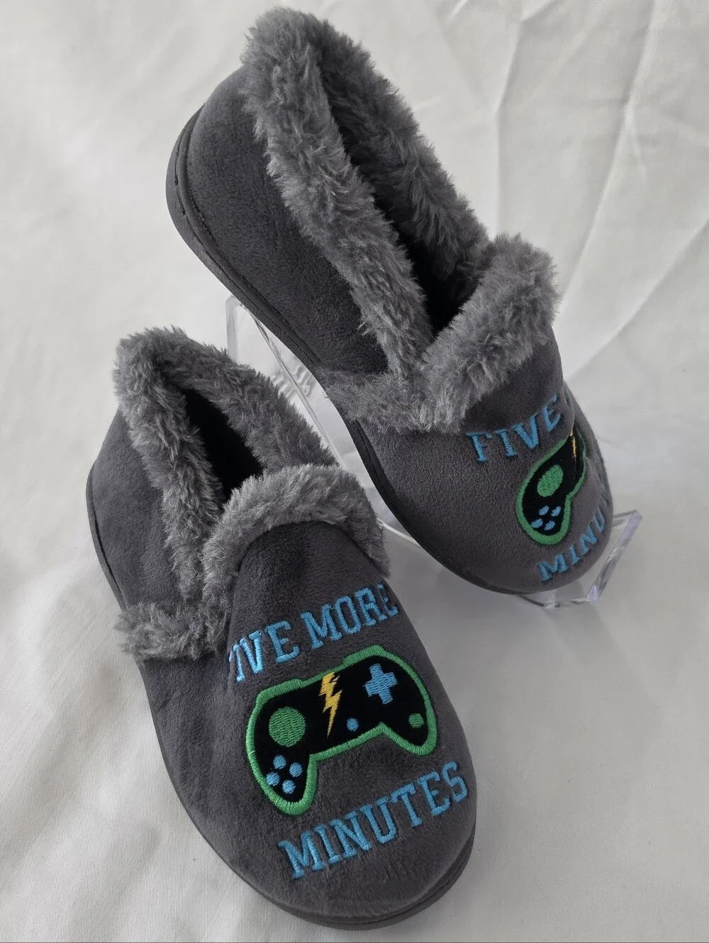 (BOYS) Game Controller Slippers